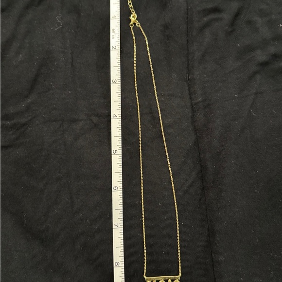 Stainless Steel Initial “J” Pendant Necklace – Silver Tone - Picture 3 of 3